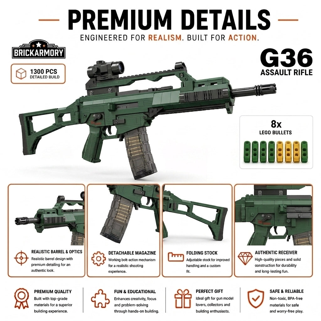 Compact Green Rifle — feature breakdown